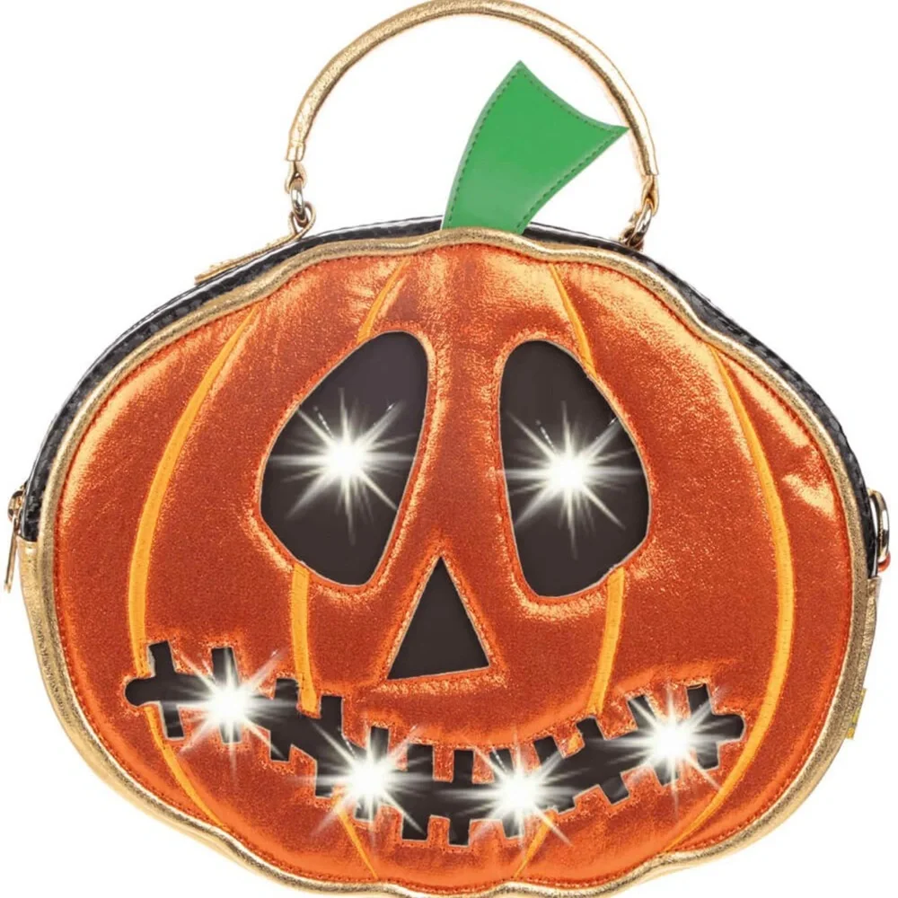 Irregular Choice Happy Hauntings Pumpkin Backpack - Picture 5 of 7
